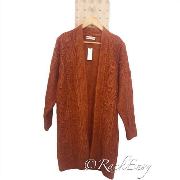 NWT ANTHROPOLOGIE NURIA TEXTURED CARDIGAN - Picture 7 of 11